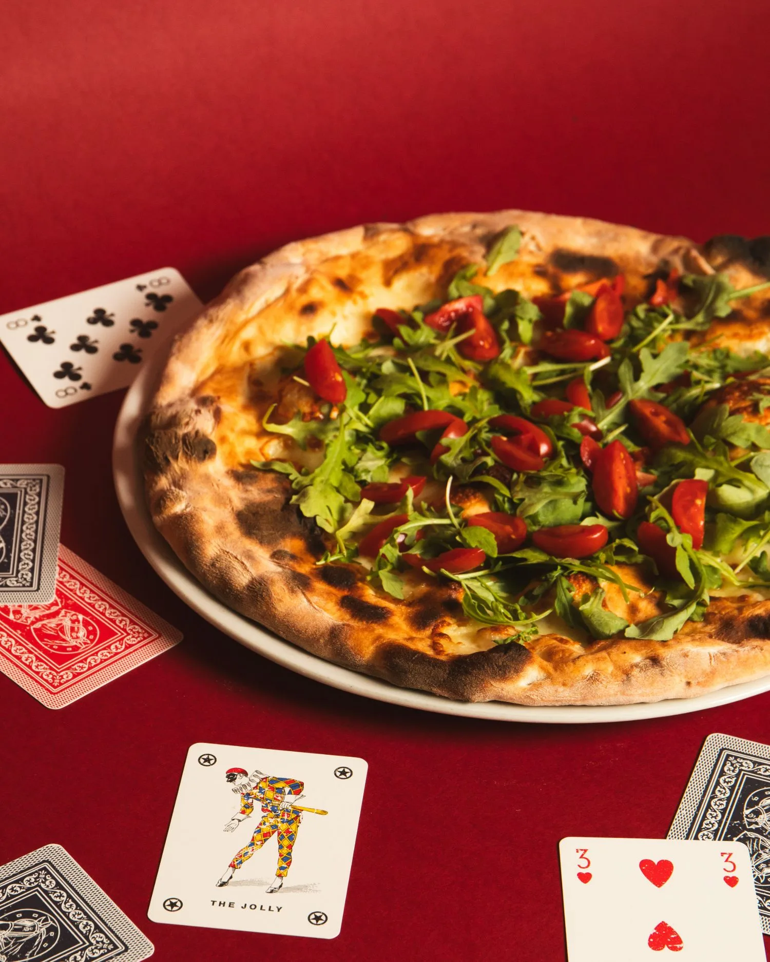 Pizze bianche della Pizzeria Jolly Blu