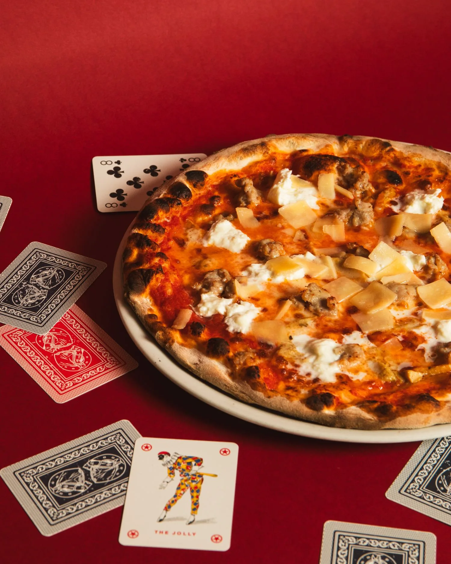 Pizze speciali del menù Jolly Blu